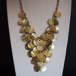 Choker | Mother of Pearl Coin Necklace